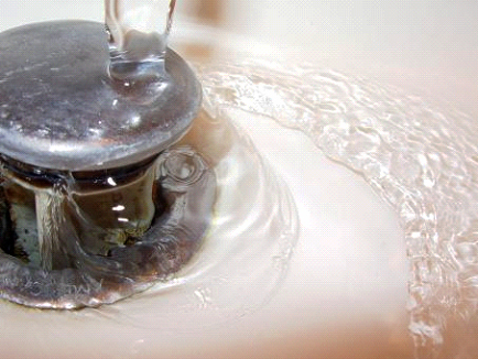 why water backing up the kitchen sink